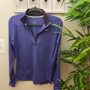 Nike Women's Long Sleeve Top - Purple